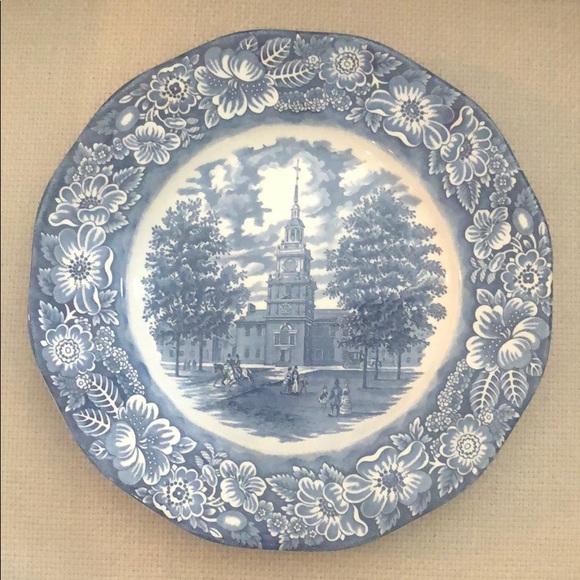 Liberty Blue Other - Staffordshire Liberty Blue 1970's Bicentennial